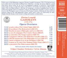 Florian Leopold Gassmann (1729-1774): Opern-Ouvertüren, CD