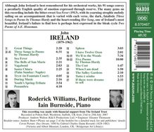 John Ireland (1879-1962): Lieder, CD