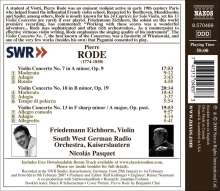 Pierre Rode (1774-1830): Violinkonzerte Nr.7,10,13, CD