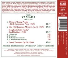 Kazuo Yamada (1912-1991): Grand Treasure op.20, CD
