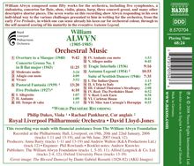 William Alwyn (1905-1985): Orchesterwerke, CD