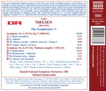 Carl Nielsen (1865-1931): Symphonien Vol.1, CD