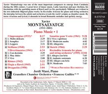 Xavier Montsalvatge (1912-2002): Klavierwerke Vol.1, CD