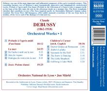 Claude Debussy (1862-1918): Orchesterwerke Vol.1, CD
