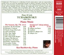 Peter Iljitsch Tschaikowsky (1840-1893): Die Jahreszeiten op.37b (Fass.f.Klavier), CD