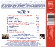 Anton Bruckner (1824-1896): Streichquintett F-dur, CD