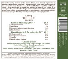 Ludwig Thuille (1861-1907): Sextett op.6 für Klavier &amp; Blasinstrumente, CD