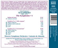 Gian Francesco Malipiero (1882-1974): Symphonien Vol.1, CD