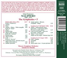 Gian Francesco Malipiero (1882-1974): Symphonie Nr.9 &amp; 10, CD