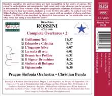 Gioacchino Rossini (1792-1868): Sämtliche Ouvertüren Vol.2, CD