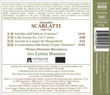 Alessandro Scarlatti (1660-1725): La Concettione Della Beata Vergine (Oratorium), CD