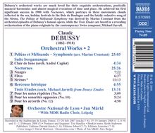 Claude Debussy (1862-1918): Orchesterwerke Vol.2, CD