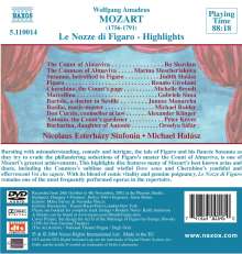 Wolfgang Amadeus Mozart (1756-1791): Die Hochzeit des Figaro (Ausz.), DVD-Audio
