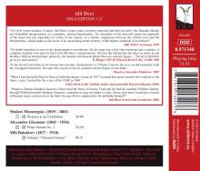 Idil Biret - Solo Edition Vol.12 / Mussorgsky, Glasunow, Balakireff, CD