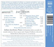 Maurice Jacobson (1896-1976): Klavierwerke, CD