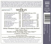 Ernest Moeran (1894-1950): Folksong Arrangements, CD