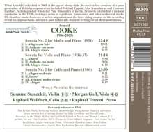 Arnold Cooke (1906-2005): Violinsonate Nr.2, CD