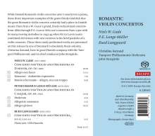 Christina Astrand - Romantic Violin Concertos, Super Audio CD