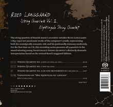 Rued Langgaard (1893-1952): Streichquartette Vol.1, Super Audio CD
