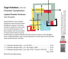 Vagn Holmboe (1909-1996): Symphonien Nr.1-3, Super Audio CD