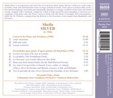 Sheila Silver (geb. 1946): Klavierkonzert, CD