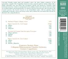 Giovanni Paisiello (1740-1816): Klavierkonzerte Nr.2 &amp; 4, CD