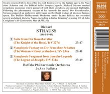 Richard Strauss (1864-1949): Der Rosenkavalier-Suite, CD