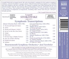 Johann Sebastian Bach (1685-1750): Stokowski-Transkriptionen Vol.2, CD