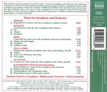 Theodore Kerkezos - Music for Saxophone &amp; Orchestra, CD