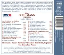 Robert Schumann (1810-1856): Lieder, CD