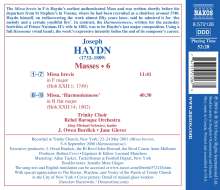 Joseph Haydn (1732-1809): Messen Nr.1 &amp; 14(Missa brevis &amp; Harmoniemesse), CD