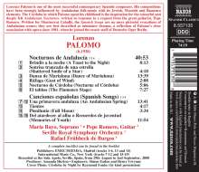Lorenzo Palomo (geb. 1938): Nocturnos de Andalucia, CD
