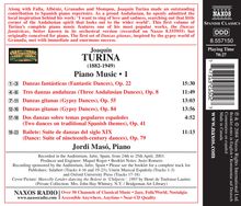 Joaquin Turina (1882-1949): Klavierwerke Vol.1, CD