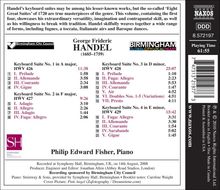 Georg Friedrich Händel (1685-1759): Cembalosuiten Vol.1, CD