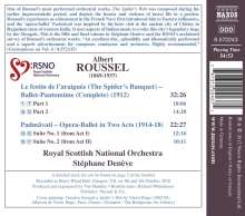 Albert Roussel (1869-1937): Le Festin de l'Araignee op.17, CD