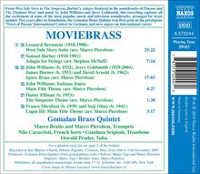 Gomalan Brass Quintet - Moviebrass, CD