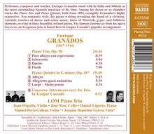 Enrique Granados (1867-1916): Klaviertrio op.50, CD
