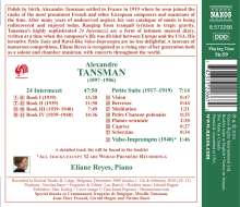 Alexandre Tansman (1897-1986): 24 Intermezzi (Heft 1-4), CD