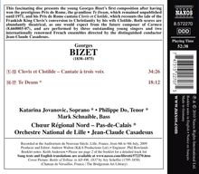 Georges Bizet (1838-1875): Te Deum, CD