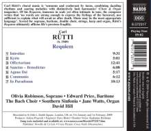 Carl Rütti (geb. 1949): Requiem, CD