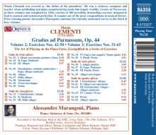 Muzio Clementi (1752-1832): Gradus ad Parnassum op.44 Vol.3, CD