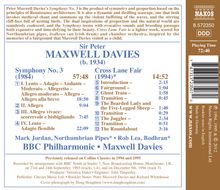 Peter Maxwell Davies (1934-2016): Symphonie Nr.3, CD