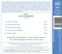 Peter Sculthorpe (1929-2014): Klavierkonzert, CD