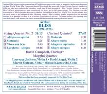 Arthur Bliss (1891-1975): Streichquartett Nr.2, CD