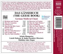 Das Gänsebuch - Mittelalterliche Gesänge aus Deutschland, CD