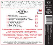 Rodolfo Halffter (1900-1987): Kammermusik Vol.2, CD