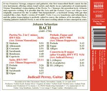 Johann Sebastian Bach (1685-1750): Transkriptionen für Gitarre, CD