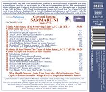 Giovanni Battista Sammartini (1701-1775): Kantaten, CD