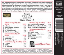 Joaquin Turina (1882-1949): Klavierwerke Vol.7, CD