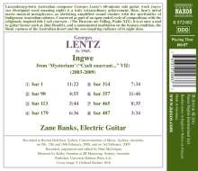 Georges Lentz (geb. 1965): Ingwe aus "Mysterium" (Caeli enarrant... VII), CD